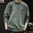 メンズ ファッション 男性用 オシャレ シンプル 大人 かっこいい 大きいサイズ ストリート 紳士服 冬 ハイエンド ナノ フリース 暖かい セーター ラウンドネック 大きめサイズ スタイル