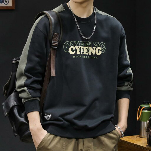 メンズ ファッション 男性用 オシャレ シンプル 大人 かっこいい 大きいサイズ ストリート 紳士服 スウェット シャツ トレーナー パーカー 春秋 ラウンドネック 厚手 アメリカン 服 春 長袖 メンズ ファッション 男性用 オシャレ シンプル 大人 かっこいい 大きいサイズ ストリート 紳士服 スウェット シャツ トレーナー パーカー 春秋 ラウンドネック 厚手 アメリカン 服 春 長袖