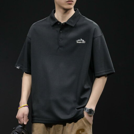 メンズ ファッション 男性用 オシャレ シンプル 大人 かっこいい 大きいサイズ ストリート 紳士服 ポロシャツ 半袖 T シャツ 夏 黒 T シャツ メンズ ファッション 男性用 オシャレ シンプル 大人 かっこいい 大きいサイズ ストリート 紳士服 ポロシャツ 半袖 T シャツ 夏 黒 T シャツ