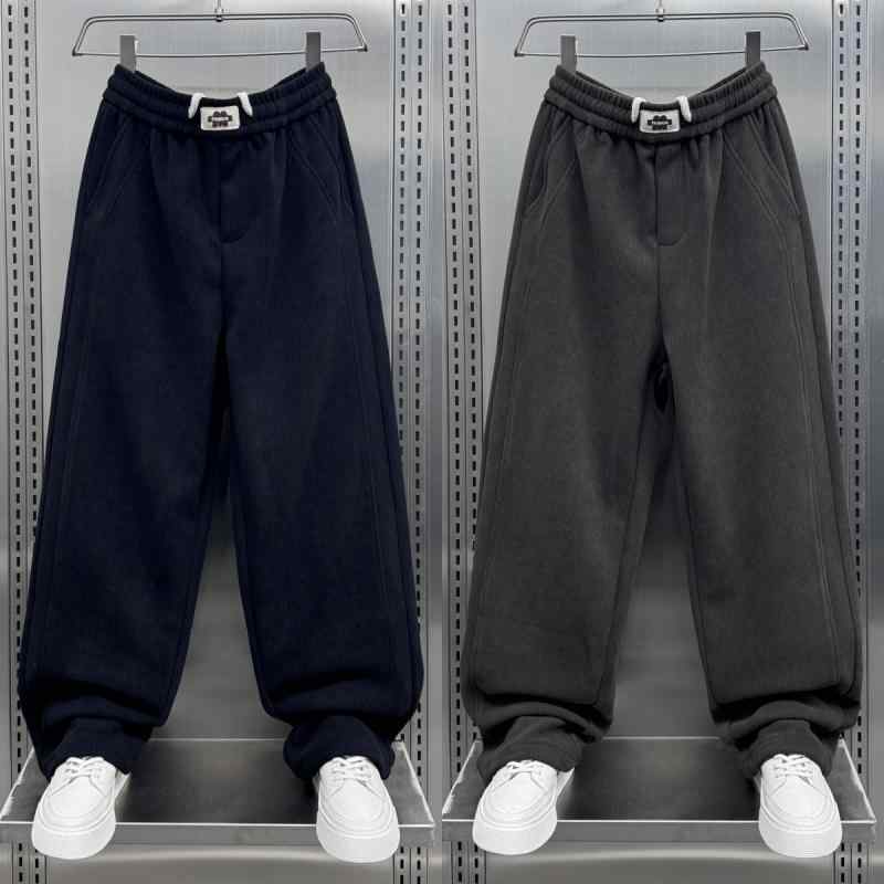 メンズ ファッション 服 男性用 オシャレ シンプル 大人 かっこいい ストリート スウェットパンツ ストレート コーデュロイ カジュアル..