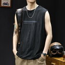 メンズ ファッション 男性用 オシャレ シンプル 大人 かっこいい 大きいサイズ ストリート 紳士服 フック 付き 通気性 タンクトップ アメリカン スタイル タンクトップ スポーツフィットネス バスケットボール ノースリーブ T シャツ 夏