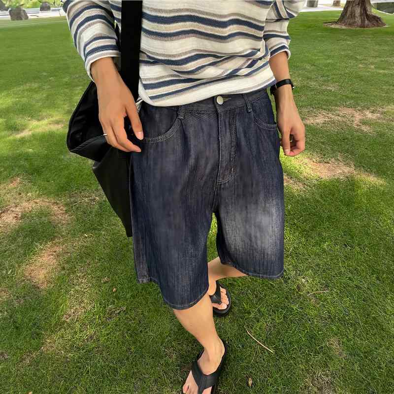 メンズ ファッション 服 用 オシャレ シンプル 大人 かっこいい ストリート 夏コーデ デニム パンツ カジュアル ウォッシュ