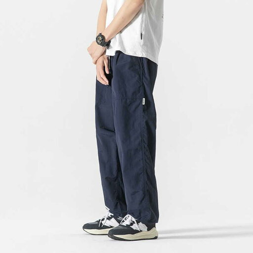 メンズ ファッション 服 男性用 オシャレ シンプル 大人 かっこいい ストリート レトロ 速乾 パンツ ズボン 履物 夏 ワイドレッグ ストレート メンズ ファッション 服 男性用 オシャレ シンプル 大人 かっこいい ストリート レトロ 速乾 パンツ ズボン 履物 夏 ワイドレッグ ストレート
