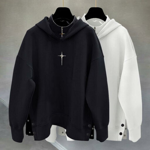 メンズ ファッション 服 用 オシャレ シンプル 大人 かっこいい ストリート 夏コーデ フェイクツーピース ジップアップ シャツ プルオーバー ジャケット メンズ ファッション 服 用 オシャレ シンプル 大人 かっこいい ストリート 夏コーデ フェイクツーピース ジップアップ シャツ プルオーバー ジャケット