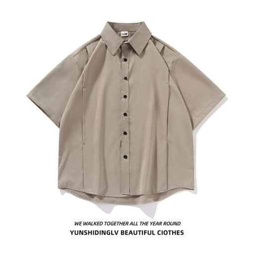 メンズ ファッション 男性用 オシャレ シンプル 大人 かっこいい 大きいサイズ ストリート 紳士服 夏 レトロ 半袖 シャツ メンズ ヴィンテージ カジュアル シルエット ワークシャツ メンズ ファッション 男性用 オシャレ シンプル 大人 かっこいい 大きいサイズ ストリート 紳士服 夏 レトロ 半袖 シャツ メンズ ヴィンテージ カジュアル シルエット ワークシャツ