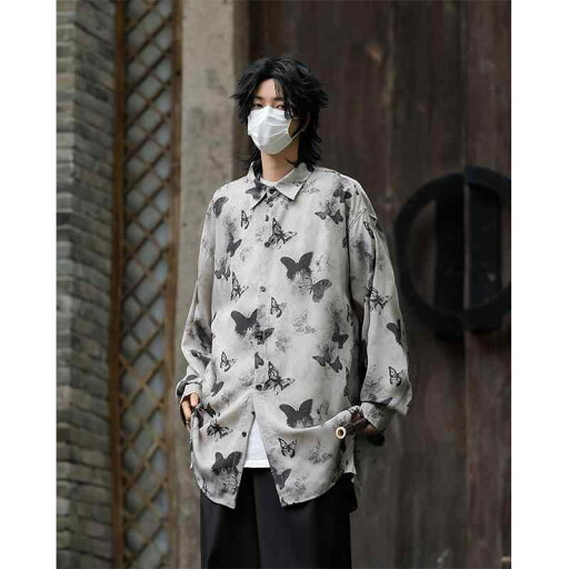 メンズ ファッション 男性用 オシャレ シンプル 大人 かっこいい 大きいサイズ ストリート 紳士服 冷感 長袖 シャツ メンズ 夏 カジュアル プリント エスニック シャツ ジャケット メンズ ファッション 男性用 オシャレ シンプル 大人 かっこいい 大きいサイズ ストリート 紳士服 冷感 長袖 シャツ メンズ 夏 カジュアル プリント エスニック シャツ ジャケット