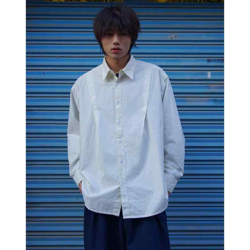 メンズ ファッション 服 用 オシャレ シンプル 大人 かっこいい ストリート 夏コーデ シャツ 長袖 快適