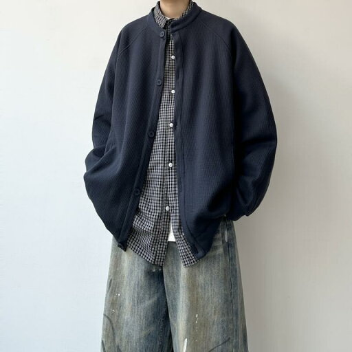 メンズ ファッション 服 用 オシャレ シンプル 大人 かっこいい ストリート 夏コーデ ラウンドネック カーディガン スタンドカラー ジャケット レトロ メンズ ファッション 服 用 オシャレ シンプル 大人 かっこいい ストリート 夏コーデ ラウンドネック カーディガン スタンドカラー ジャケット レトロ