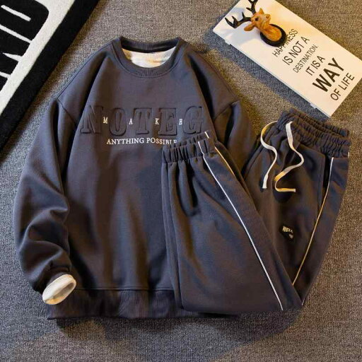 メンズ ファッション 用 オシャレ シンプル 大人 かっこいい 大きいサイズ ストリート 紳士服 アメリカン ヘビーウェットシャツ スウェットパンツ カジュアル スポーツウェア スーツ ハイエンド 2点 セット メンズ ファッション 用 オシャレ シンプル 大人 かっこいい 大きいサイズ ストリート 紳士服 アメリカン ヘビーウェットシャツ スウェットパンツ カジュアル スポーツウェア スーツ ハイエンド 2点 セット