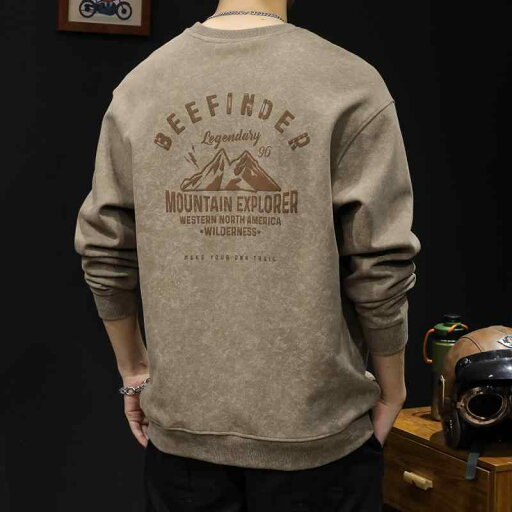 メンズ ファッション 男性用 オシャレ シンプル 大人 かっこいい 大きいサイズ ストリート 紳士服 アメリカン ベルベット スウェット シャツ トレーナー パーカー 春秋 長袖 メンズ ファッション 男性用 オシャレ シンプル 大人 かっこいい 大きいサイズ ストリート 紳士服 アメリカン ベルベット スウェット シャツ トレーナー パーカー 春秋 長袖