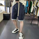 メンズ ファッション 男性用 オシャレ シンプル 大人 かっこいい 大きいサイズ ストリート 紳士服 五分丈 デニムショートパンツ 夏 薄手 一般 ウォッシュ ストレート カジュアル カジュアル アウター 五分丈 ミディアム パンツ