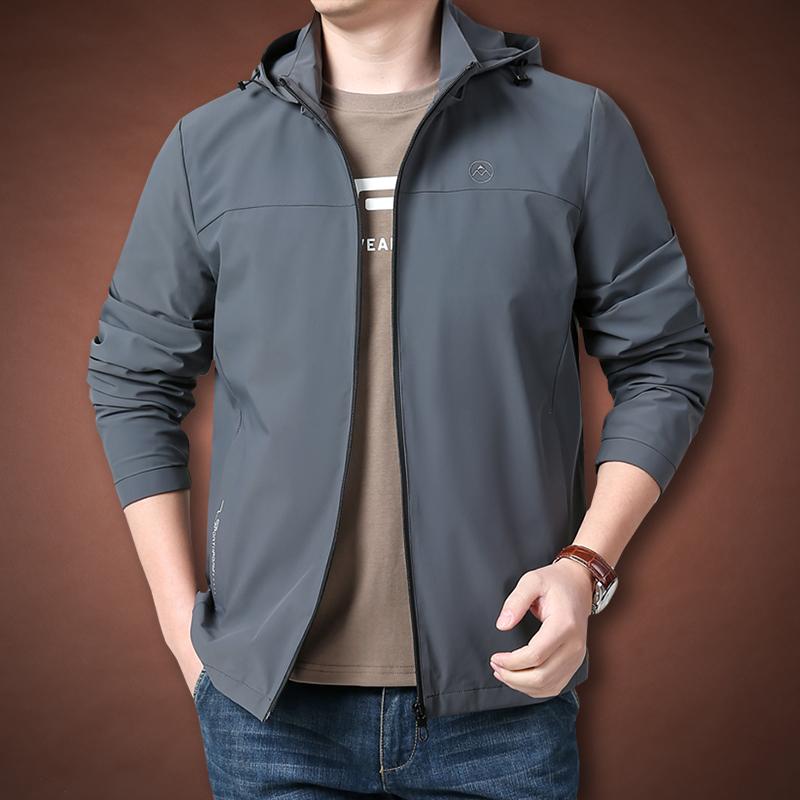 メンズ ファッション 服 男性用 オシャレ シンプル 大人 かっこいい ストリート アウトドア スポーツ 速乾 大きいサイズ ゆったり ジャケット ファッション シンプル 無地 ストレッチ ジャケット