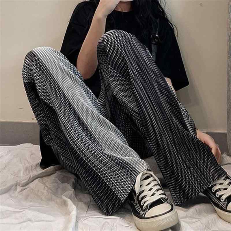 Rakuten - レディース ファッション 服 オシャレ カワイイ 女性用 シンプル 無地 ハイウエスト ワイドレッグ パンツ