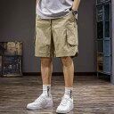 メンズ ファッション 男性用 オシャレ シンプル 大人 かっこいい 大きいサイズ ストリート 紳士服 夏 カジュアル ショーツ スポーツ ストレート ハーフ パンツ アメリカン 機能性 ミディアム パンツ