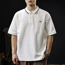 メンズ ファッション 男性用 オシャレ シンプル 大人 かっこいい 大きいサイズ ストリート 紳士服 アメリカン クラシック 310 グラム ヘビーウェイト 半袖 ポロシャツ 夏 ファッション T シャツ