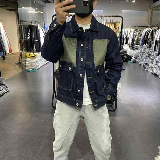 メンズ ファッション 服 男性用 オシャレ シンプル 大人 かっこいい 大きいサイズ ストリート 紳士服 アメリカン ワークウェア 春 デニム ジャケット パッチワーク カジュアル ジャケット ウォッシュド 文学 ヒップ ホップ メンズ ファッション 服 男性用 オシャレ シンプル 大人 かっこいい 大きいサイズ ストリート 紳士服 アメリカン ワークウェア 春 デニム ジャケット パッチワーク カジュアル ジャケット ウォッシュド 文学 ヒップ ホップ