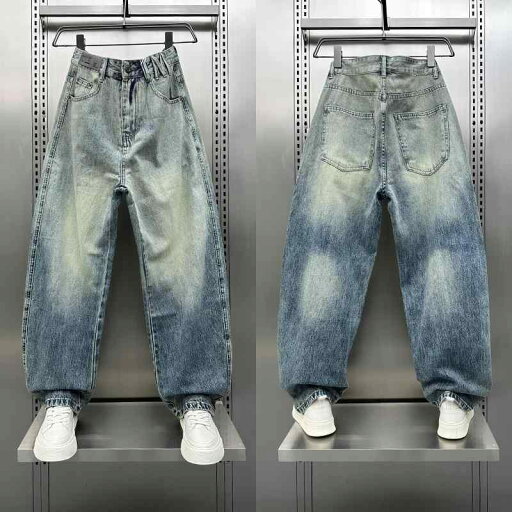 メンズ ファッション 服 男性用 オシャレ シンプル 大人 かっこいい ストリート 薄手 ウォッシュ加工 グラデーション ストレート ジーンズ アメリカン ブルー ハイエンド ロング パンツ ズボン 履物 メンズ ファッション 服 男性用 オシャレ シンプル 大人 かっこいい ストリート 薄手 ウォッシュ加工 グラデーション ストレート ジーンズ アメリカン ブルー ハイエンド ロング パンツ ズボン 履物
