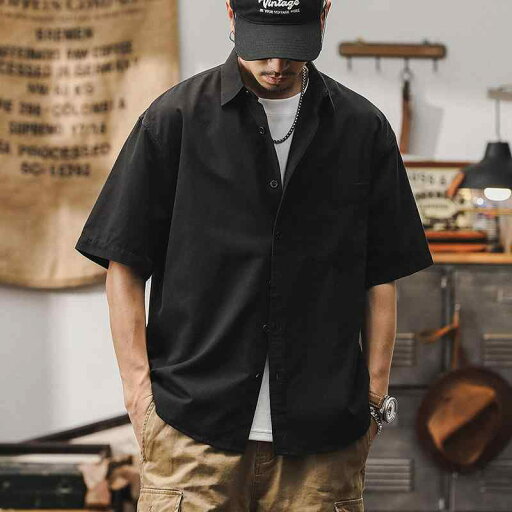 メンズ ファッション 服 男性用 オシャレ シンプル 大人 かっこいい 大きいサイズ ストリート 紳士服 170 g 薄手 テンセル リヨセル 夏 半袖 シャツ シンプル 快適 シャツ メンズ ファッション 服 男性用 オシャレ シンプル 大人 かっこいい 大きいサイズ ストリート 紳士服 170 g 薄手 テンセル リヨセル 夏 半袖 シャツ シンプル 快適 シャツ