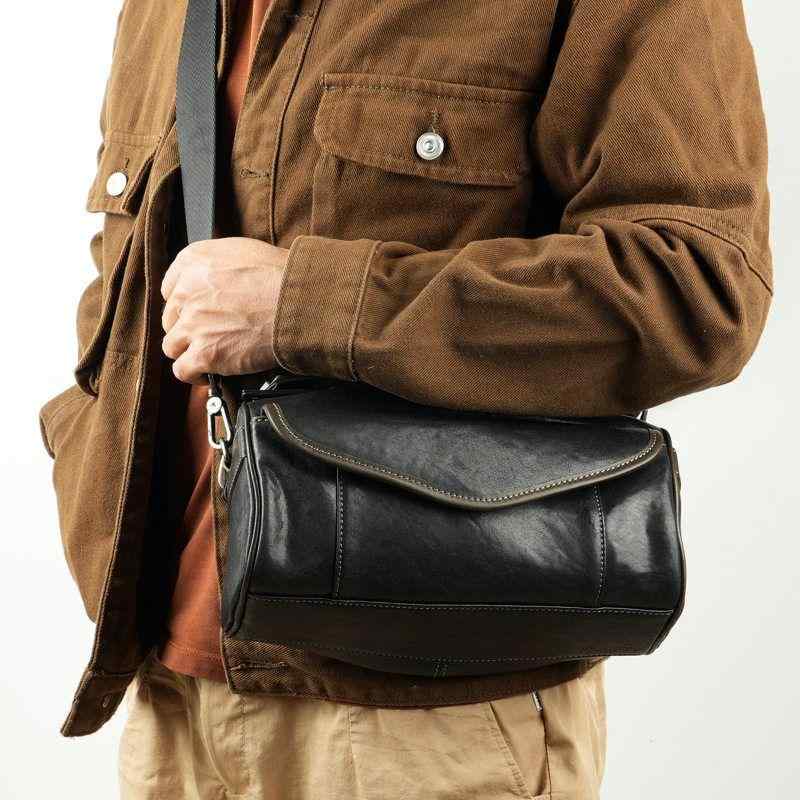 メンズ 鞄 カバン バック ファッション オシャレ アイテム 小物 革 メンズ ショルダー メッセンジャー バッグ タンニン なめし 牛革 カジュアル バック パック