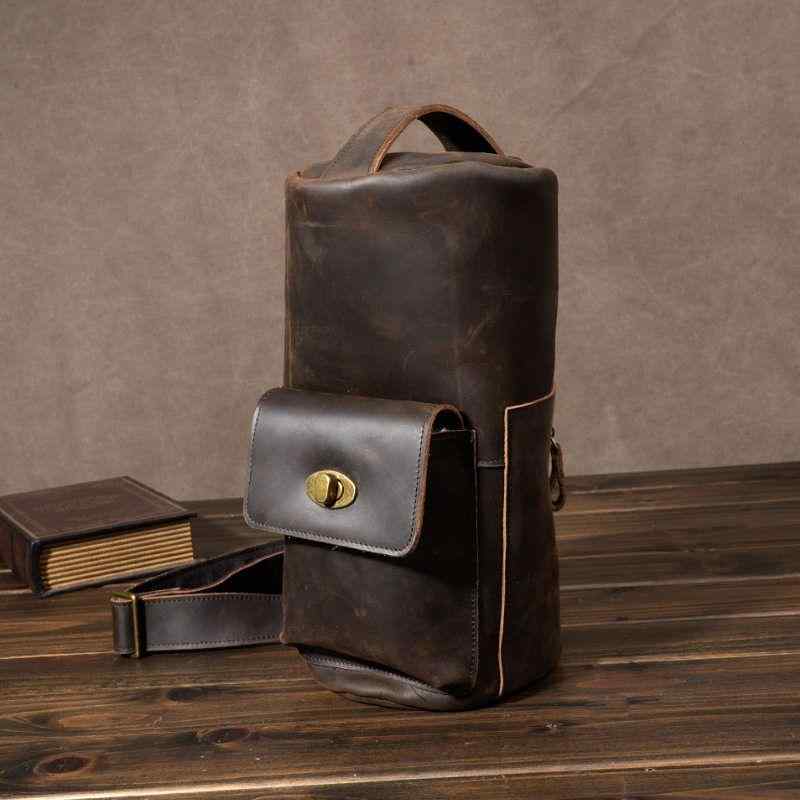 メンズ 鞄 カバン バック ファッション オシャレ アイテム 小物 レトロ カジュアル レザー メンズ バッグ チェスト バッグ 革 ハイエンド クロス ボディ バッグ レディース 最上層牛革 ショルダー バッグ