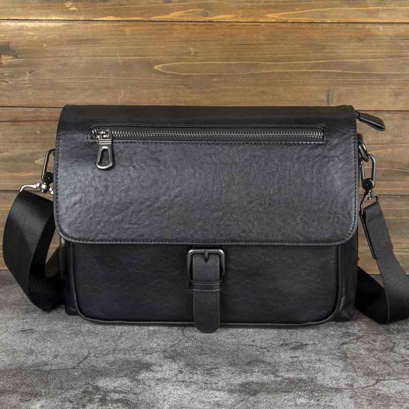 楽天リコットメンズ 鞄 カバン バック ファッション オシャレ アイテム 小物 韓国スタイル メンズ 最上層牛革 バッグ メッセンジャー バッグ ショルダー バッグ 横型 ファッション カジュアル バック パック 革 メンズ バッグ