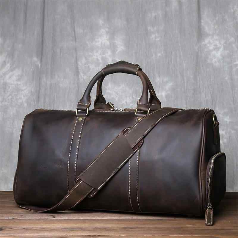 メンズ 鞄 カバン バック ファッション オシャレ アイテム 小物 レトロ レザー トラベル バッグ メンズ..