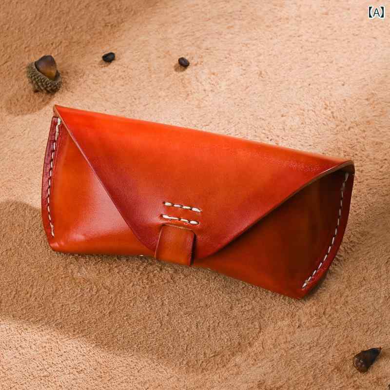 ファッション オシャレ アイテム 小物 革 メガネ バッグ レトロ なめし 革 サング...