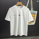 メンズ ファッション 服 男性用 オシャレ シンプル 大人 かっこいい 大きいサイズ ストリート 紳士服 綿 T シャツ 半袖 カジュアル 夏 ラウンドネック プリント 半袖 T シャツ トップス