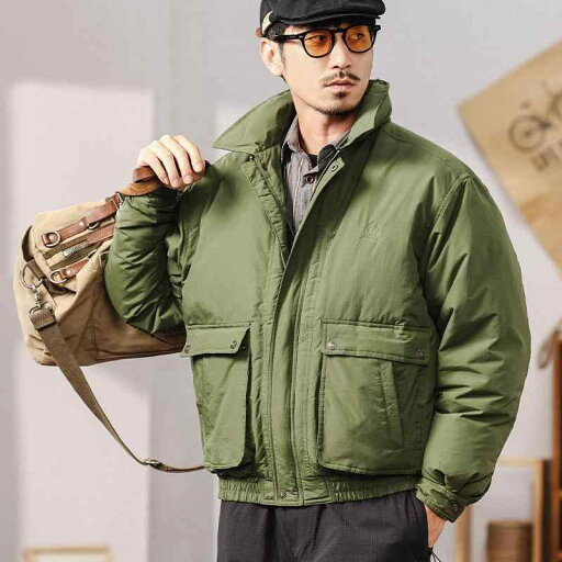 メンズ ファッション 服 男性用 オシャレ シンプル 大人 かっこいい ストリート ハイエンド 90 ホワイト ダックダウン スタンドカラー ダウン ジャケット丈 アメリカン 厚手 暖かい ワーク ウェア ジャケット メンズ ファッション 服 男性用 オシャレ シンプル 大人 かっこいい ストリート ハイエンド 90 ホワイト ダックダウン スタンドカラー ダウン ジャケット丈 アメリカン 厚手 暖かい ワーク ウェア ジャケット