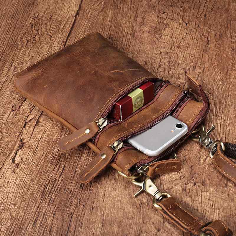 メンズ 鞄 カバン バック ファッション オシャレ アイテム 小物 レザー ウエスト バッグ メンズ 革 バッグ スマホ クロス ボディ 牛革 ミニ 多機能 ポータブル