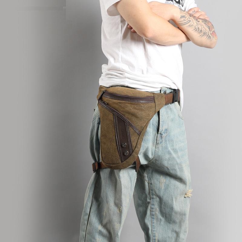 メンズ 鞄 カバン バック ファッション オシャレ アイテム 小物 キャンバス メンズ ウエスト バッグ ア..