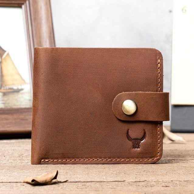 メンズ 鞄 カバン バック ファッション オシャレ アイテム 小物 メンズ レザー ウォレット 横長 ウォレット レトロ 最上層牛革 バックル カードホルダー レザー