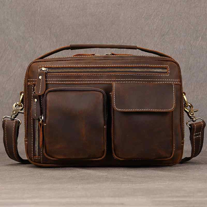 楽天リコットメンズ 鞄 カバン バック ファッション オシャレ アイテム 小物 最上層牛革 ケンブリッジ バッグ 英国スタイル カレッジ メッセンジャー バッグ 革 レトロ メンズ ハンド バッグ ショルダー バッグ