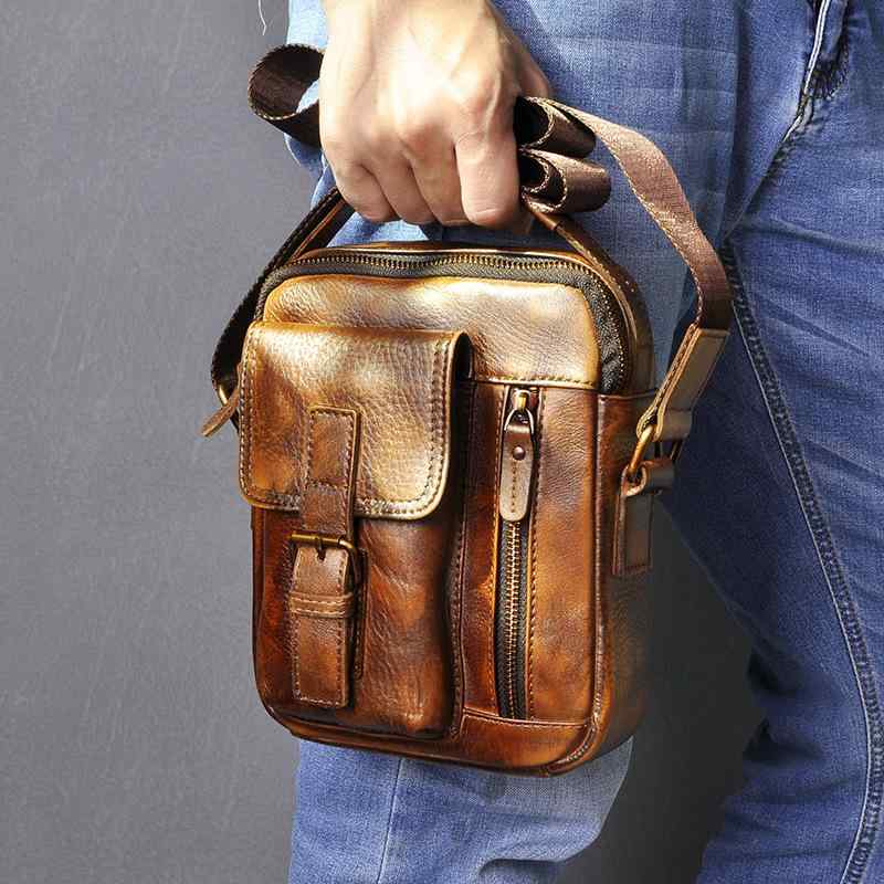 メンズ 鞄 カバン バック ファッション オシャレ アイテム 小物 レザー メンズ バッグ 革 メンズ クール 携帯電話 カメラ アウトドア ショルダー クロス ボディ ウエスト バッグ ハンド バッグ