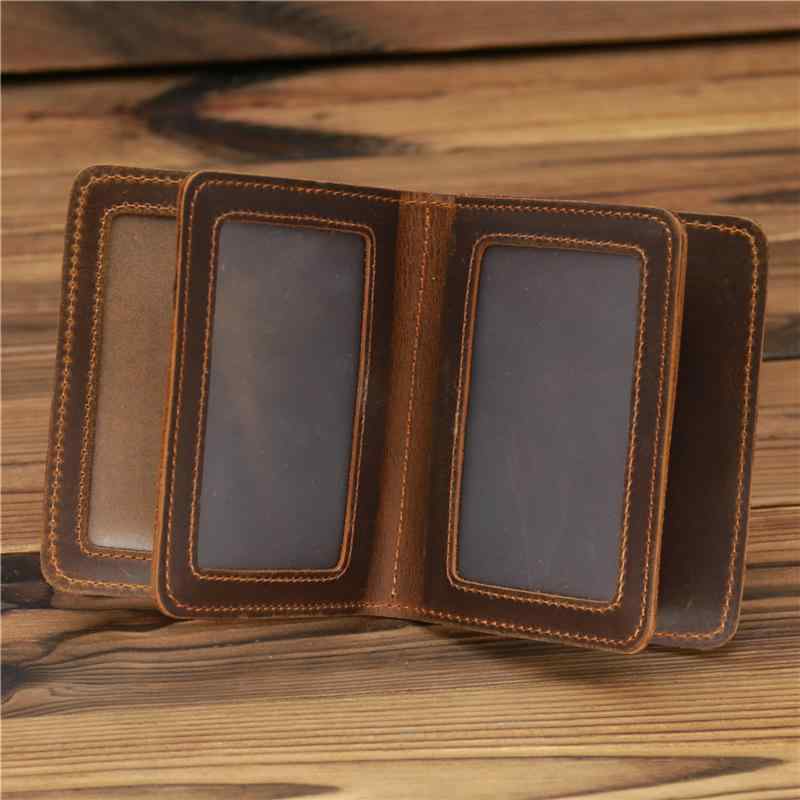 メンズ ファッション オシャレ アイテム 小物 第一層 牛革 運転免許証 ホルスター マルチ スロット カードホルダー 多機能 クホースレザー 運転免許証 運転免許証 ホルダー ドキュメント ホルダー