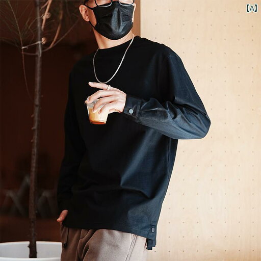 メンズ ファッション 服 男性用 オシャレ シンプル 大人 かっこいい 大きいサイズ ストリート 紳士服 シャツ 袖 白 綿 長袖 T シャツ インナーレイヤリング シャツ トップス メンズ ファッション 服 男性用 オシャレ シンプル 大人 かっこいい 大きいサイズ ストリート 紳士服 シャツ 袖 白 綿 長袖 T シャツ インナーレイヤリング シャツ トップス