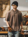 メンズ ファッション 服 男性用 オシャレ シンプル 大人 かっこいい 大きいサイズ ストリート 紳士服 アメリカン レトロ T シャツ 300 グラム ヘビー...