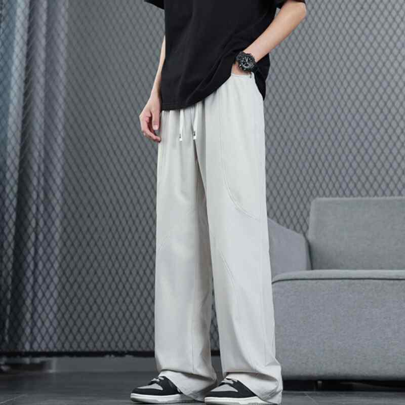 メンズ ファッション 服 男性用 オシャレ シンプル 大人 かっこいい ストリート 秋コーデ 夏 ファッション ストレッチ ウエスト ゴム ゆったり 冷感 パンツ