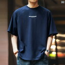 メンズ ファッション 服 男性用 オシャレ シンプル 大人 かっこいい 大きいサイズ ストリート 紳士服 グリーン 300 グラム ヘビー テクスチャ プリント...
