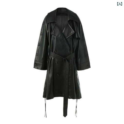 レディース ファッション 服 オシャレ カワイイ 女性用 シンプル 大人カワイイ 大きいサイズ 婦人服 ブラック テイン エコ レザー ベルト ドローストリング ロング エコ レザー コート レディース ファッション 服 オシャレ カワイイ 女性用 シンプル 大人カワイイ 大きいサイズ 婦人服 ブラック テイン エコ レザー ベルト ドローストリング ロング エコ レザー コート