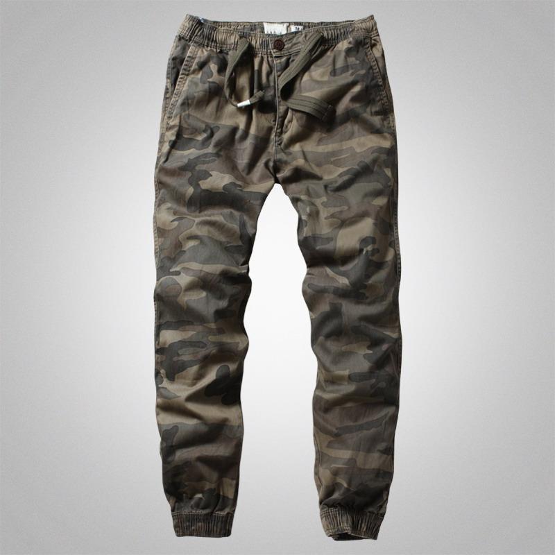 メンズ ファッション 服 男性用 オシャレ シンプル 大人 かっこいい ストリート カーキ アメリカン カジュアル 迷彩 パンツ アウトドア シュリンク パンツ
