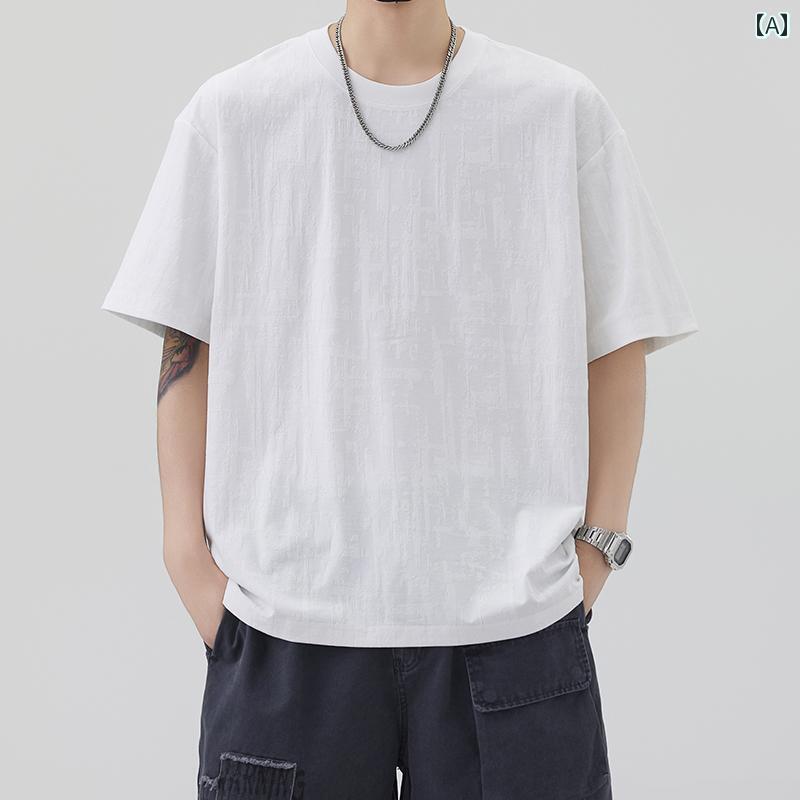 メンズ ファッション 服 用 オシャレ シンプル 大人 かっこいい ストリート 夏コーデ トップス 半袖 T シャツ カジュアル 半袖