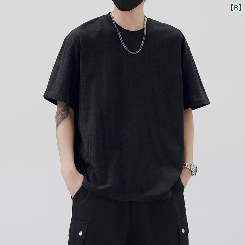 メンズ ファッション 服 用 オシャレ シンプル 大人 かっこいい ストリート 夏コーデ トップス 半袖 T シャツ カジュアル 半袖