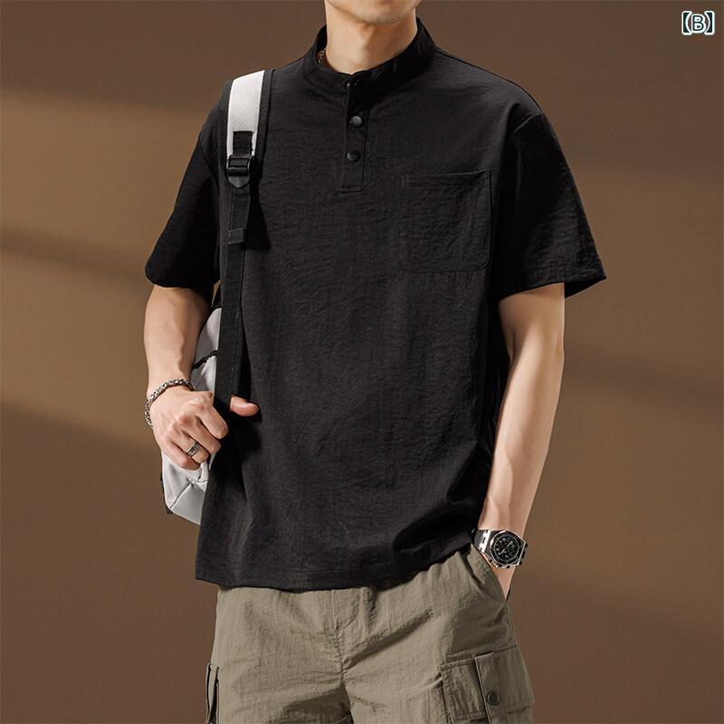 メンズ ファッション 服 用 オシャレ シンプル 大人 かっこいい ストリート 夏コーデ トップス 3