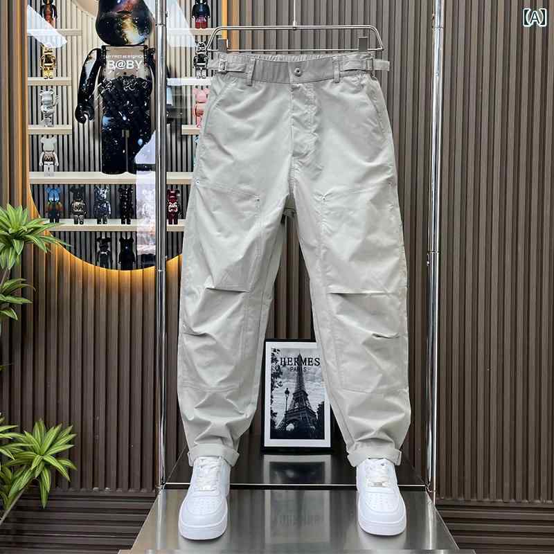 リコットのメンズ ファッション 服 用 オシャレ シンプル 大人 かっこいい ストリート 夏コーデ パンツ ズボン 履物｜アングル2
