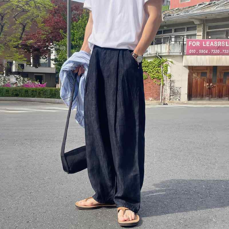 メンズ ファッション 服 用 オシャレ シンプル 大人 かっこいい ストリート 夏コーデ パンツ ズボン 履物