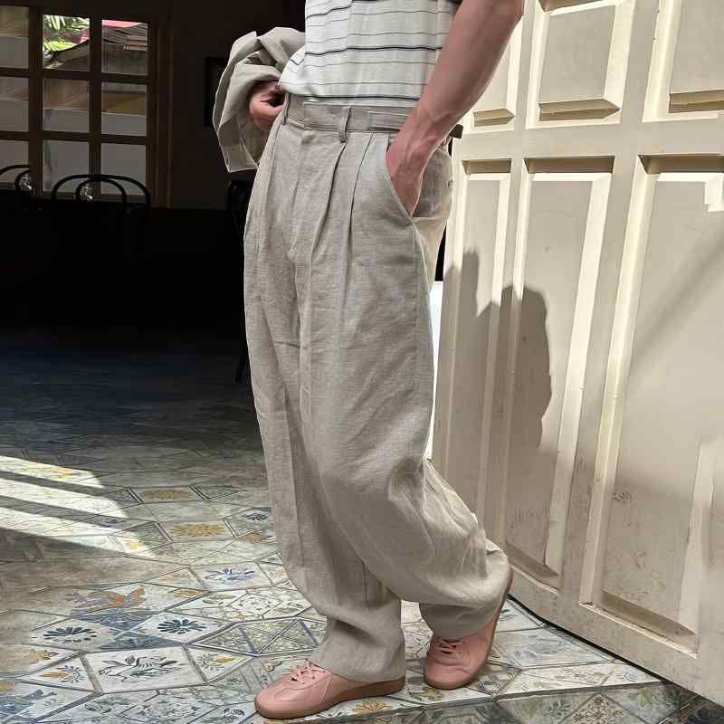 メンズ ファッション 服 用 オシャレ シンプル 大人 かっこいい ストリート 夏コーデ パンツ ズボン 履物