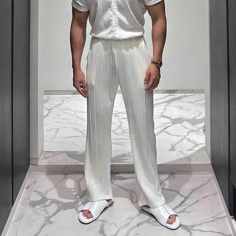 メンズ ファッション 服 用 オシャレ シンプル 大人 かっこいい ストリート 夏コーデ パンツ ズボン 履物