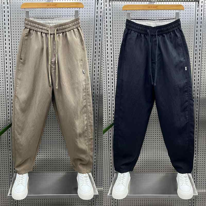 メンズ ファッション 服 用 オシャレ シンプル 大人 かっこいい ストリート 夏コーデ パンツ ズボン 履物 薄手 通勤 カジュアル パンツ