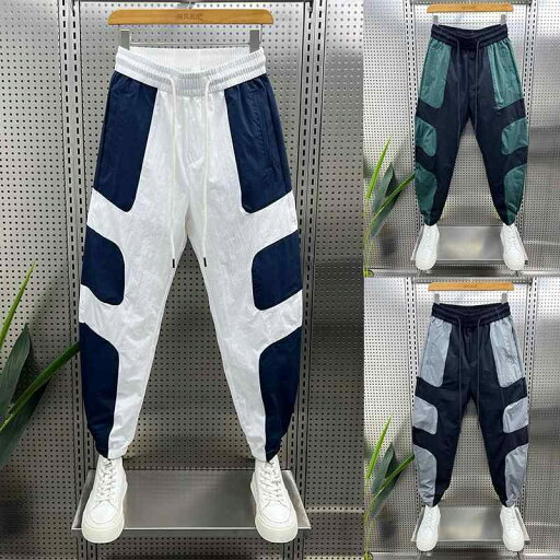 メンズ ファッション 服 用 オシャレ シンプル 大人 かっこいい ストリート 夏コーデ パンツ ズボン 履物 ズボン ステッチ カラー カジュアル メンズ ファッション 服 用 オシャレ シンプル 大人 かっこいい ストリート 夏コーデ パンツ ズボン 履物 ズボン ステッチ カラー カジュアル